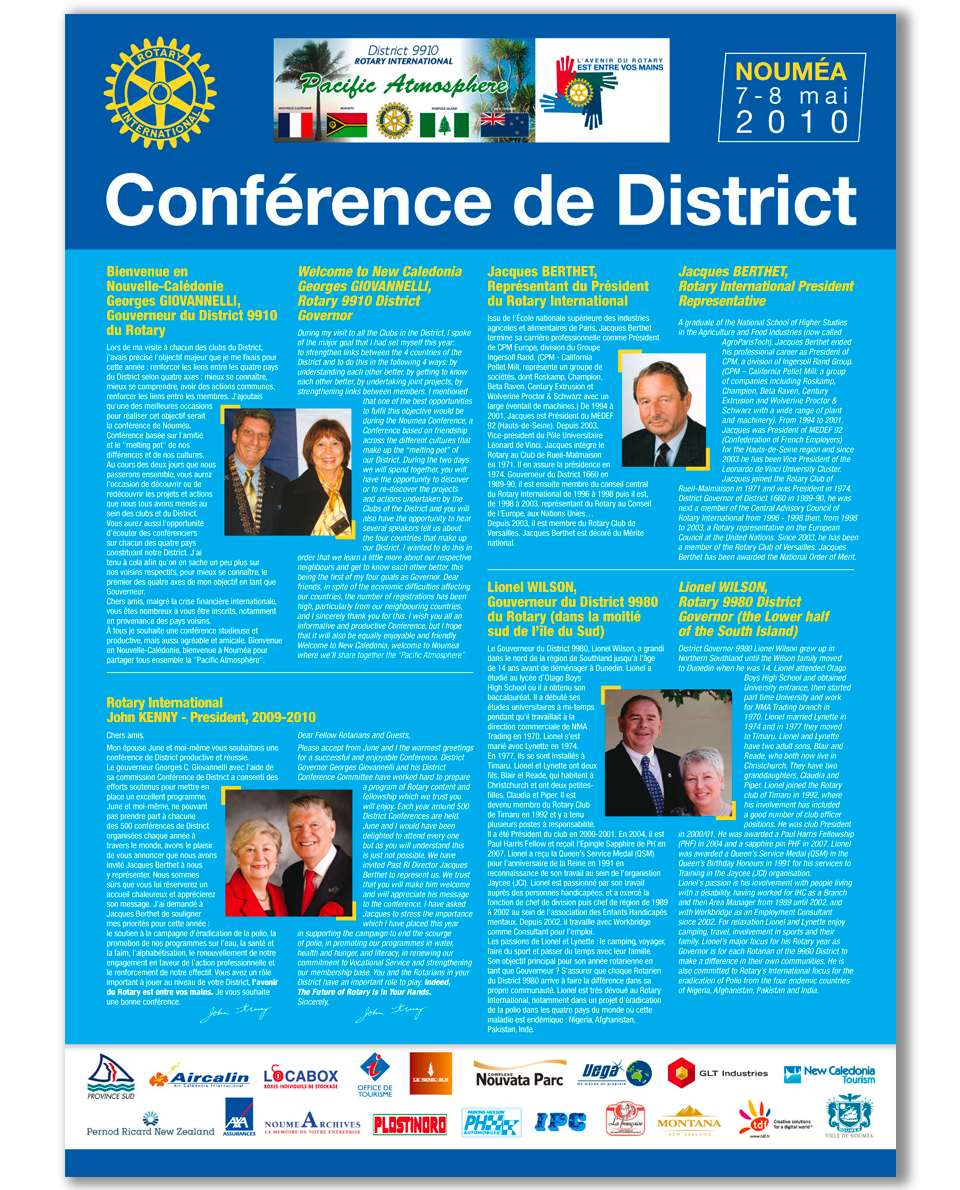 Conférence de district Rotary 2010