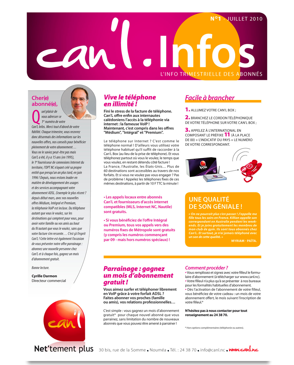 Can'L infos